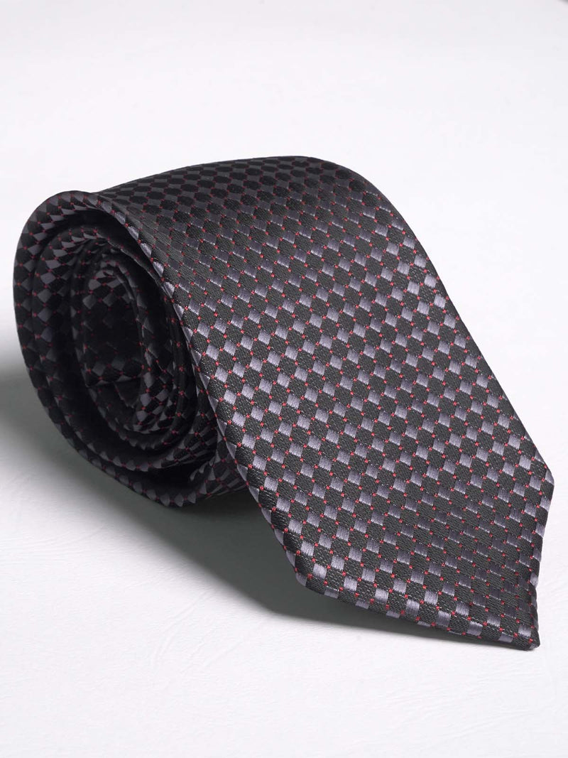 Red Spot Print Tie (Tie-592)