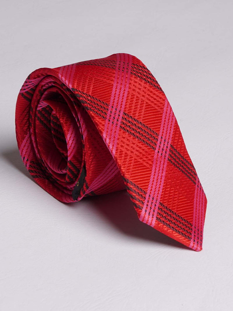Red Striped Tie (TIE-714)
