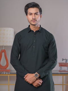 Dark Grey Self Exclusive Range Designer Shalwar Kameez (SK-416)