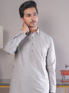 Light Brown Self Exclusive Range Designer Shalwar Kameez (SK-421)