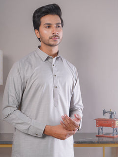 Light Brown Self Exclusive Range Designer Shalwar Kameez (SK-421)