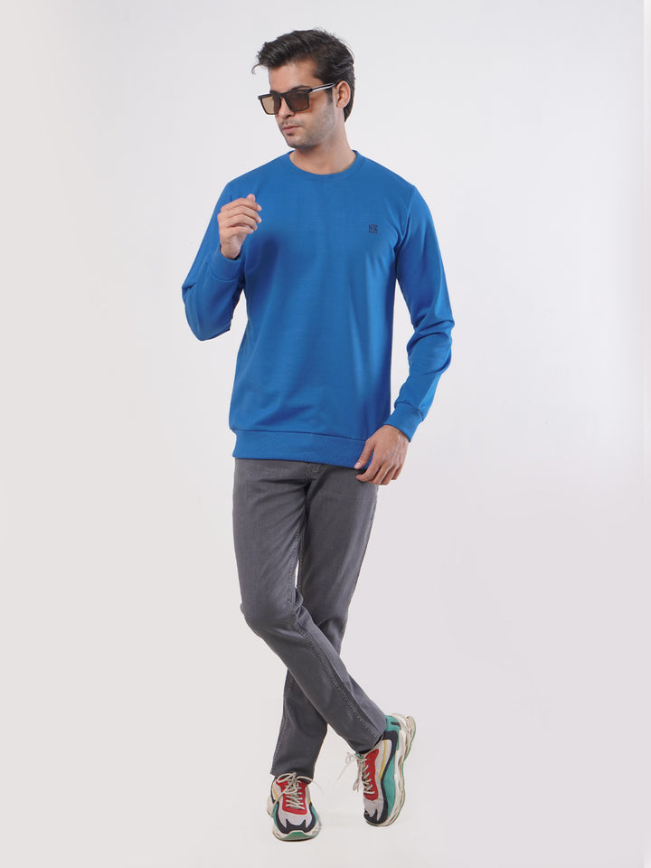 Royal Blue Men's Basic Sweat Shirt (SSF-005)