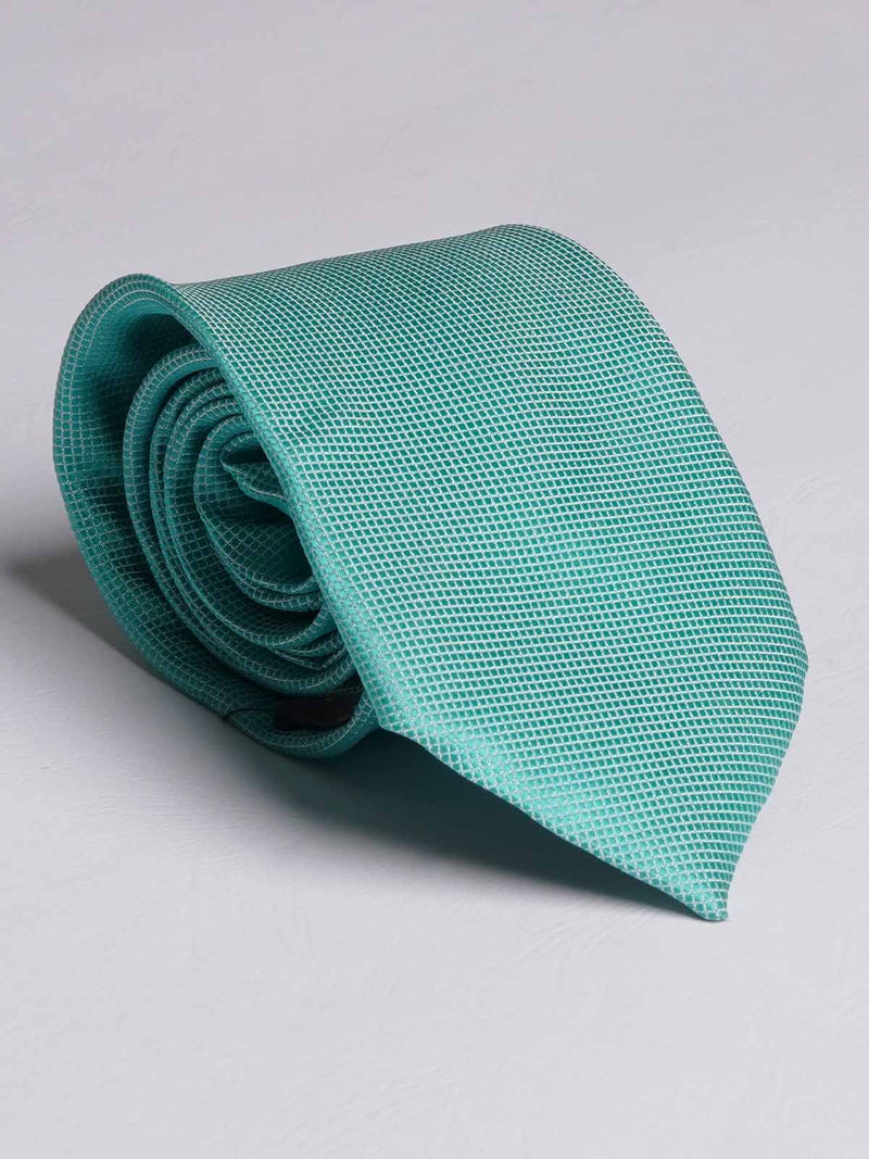 Sea Green Plain Tie (TIE-693)