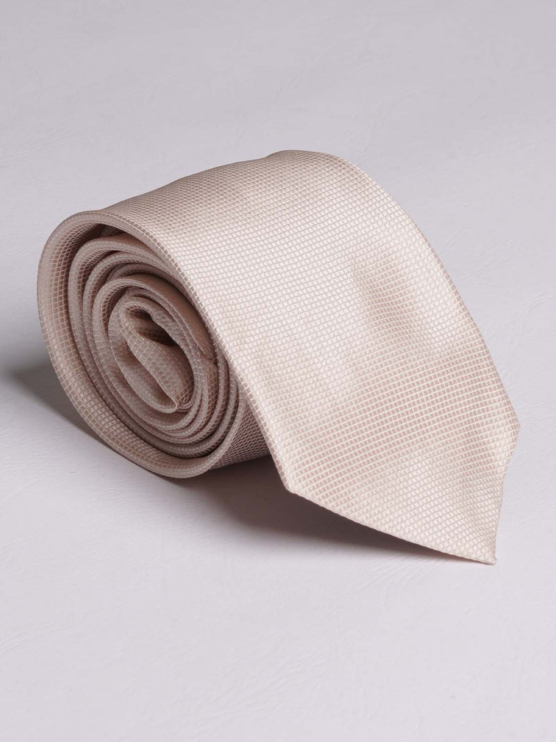 Light Fawn Plain Tie (TIE-704)