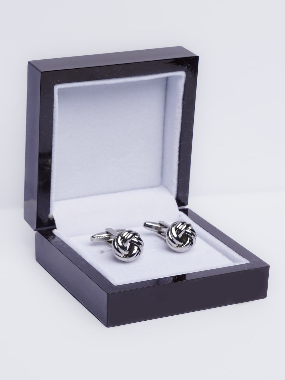 Silver Knot Cufflink (CUFFLINK-411)