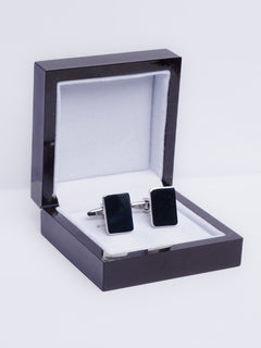 Silver Rectangle Cufflink (CUFFLINK-422)