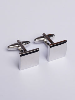 Silver Square Cufflink (CUFFLINK-424)