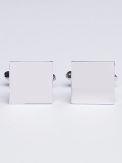 Silver Square Cufflink (CUFFLINK-424)