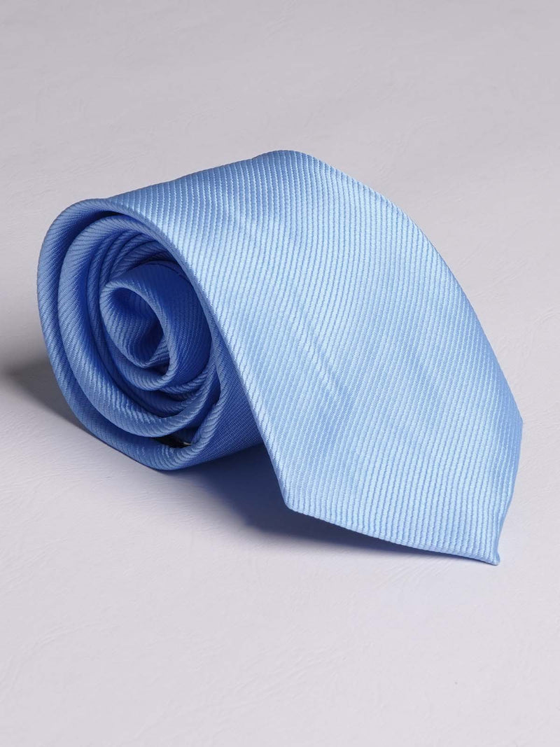 Sky Blue Plain Tie (TIE-691)