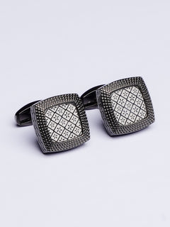 Square Textured Cufflink (CUFFLINK-446)