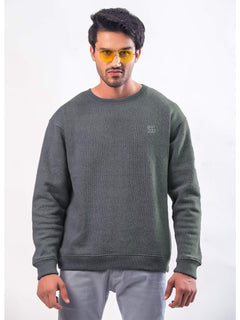 Dark Grey Men's Sweat Shirt (TEE-70)