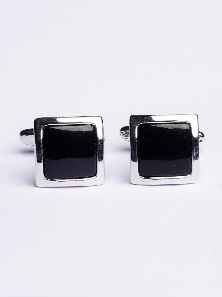 Two Tone Black Cufflink (CUFFLINK-457)