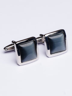 Two Tone Silver Cufflink (CUFFLINK-458)