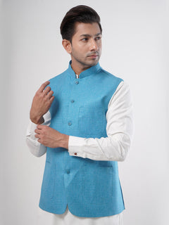 Sea Green Waist Coat (WC-117)