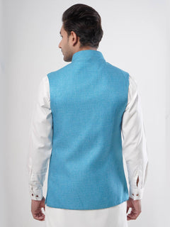 Sea Green Waist Coat (WC-117)