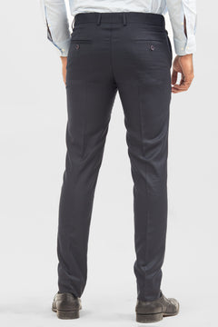 Navy Blue Plain Formal Dress Trouser (WTR-255)