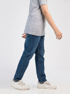 Mid Blue Boys Denim Jeans (BD-07)