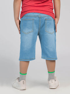 Sky Blue Boys Denim Shorts (BS-12)