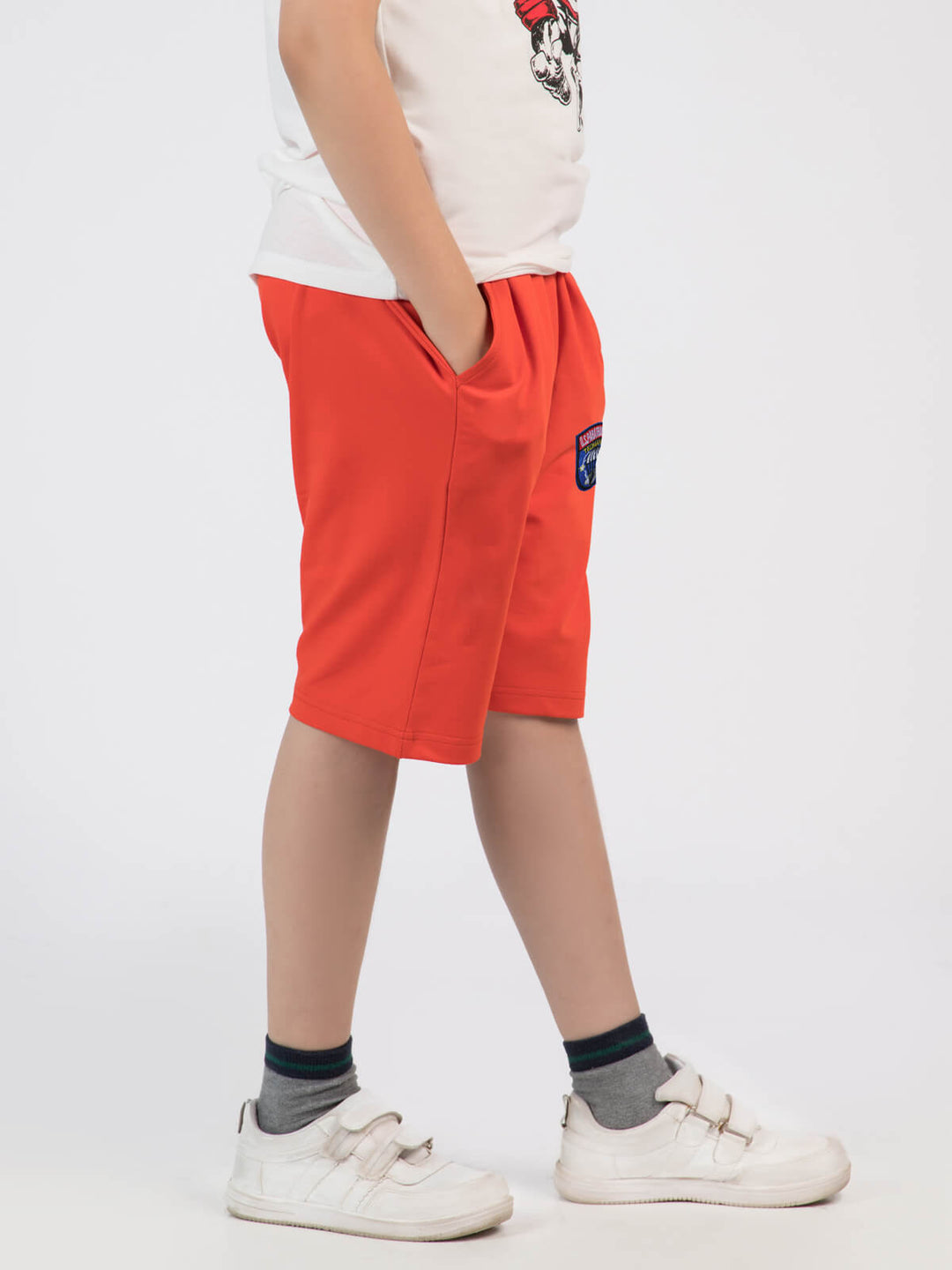 Tedman's Orange Boys Terry Shorts (BTS-01)