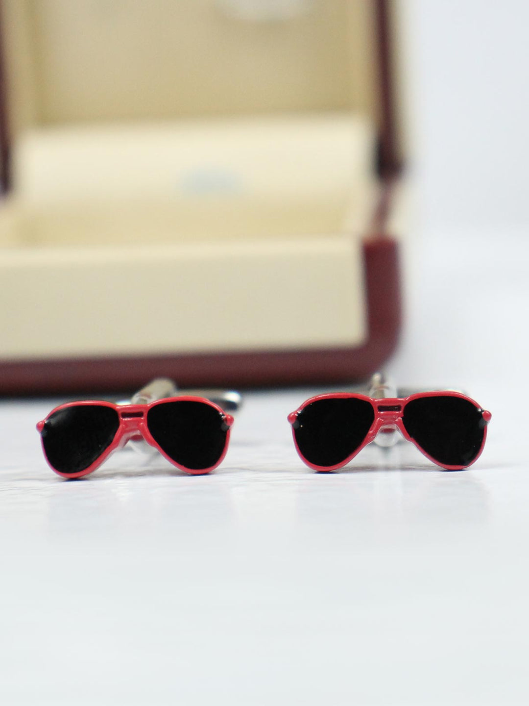 Cufflink Red Sun Glasses