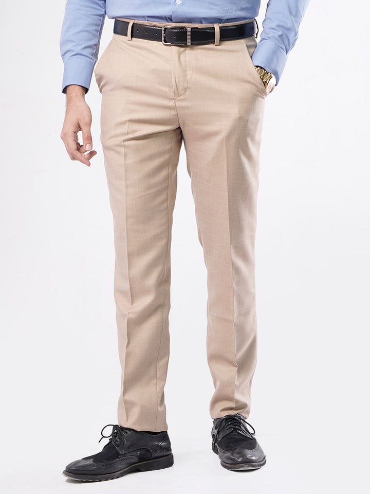 Camel Self Formal Dress Trouser (FDT-012)