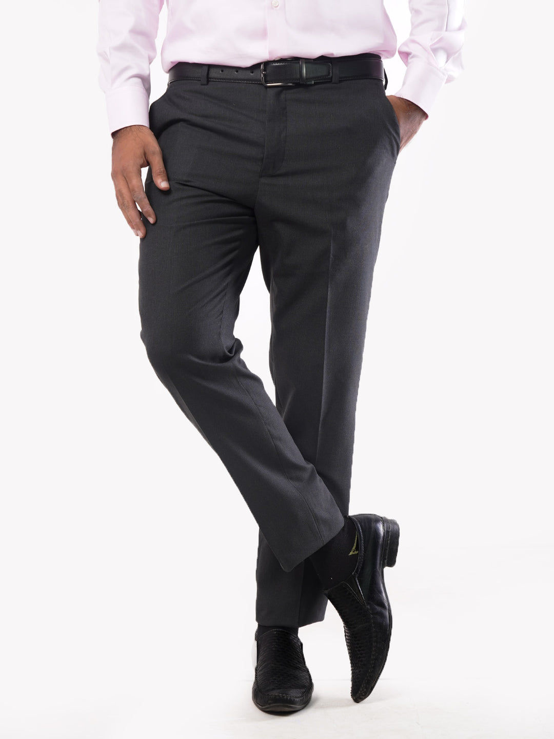 Dark Brown Self Executive Formal Dress Trouser (FDT-024)