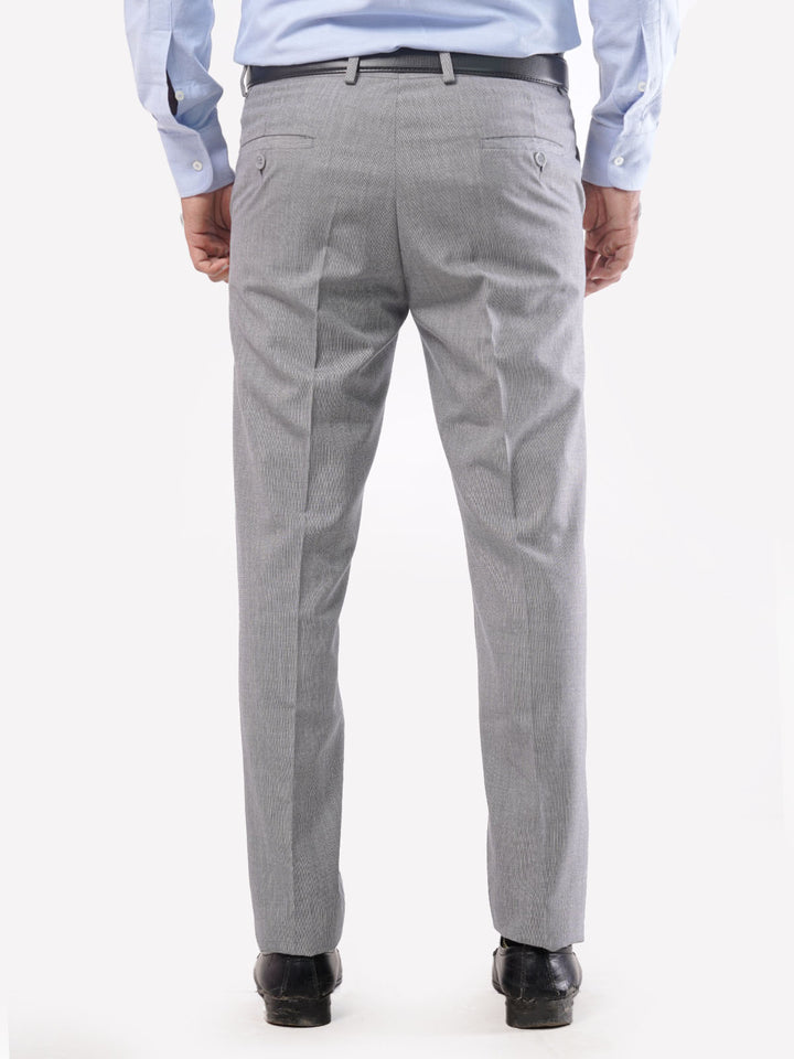 Ash Grey Self Executive Formal Dress Trouser (FDT-030)