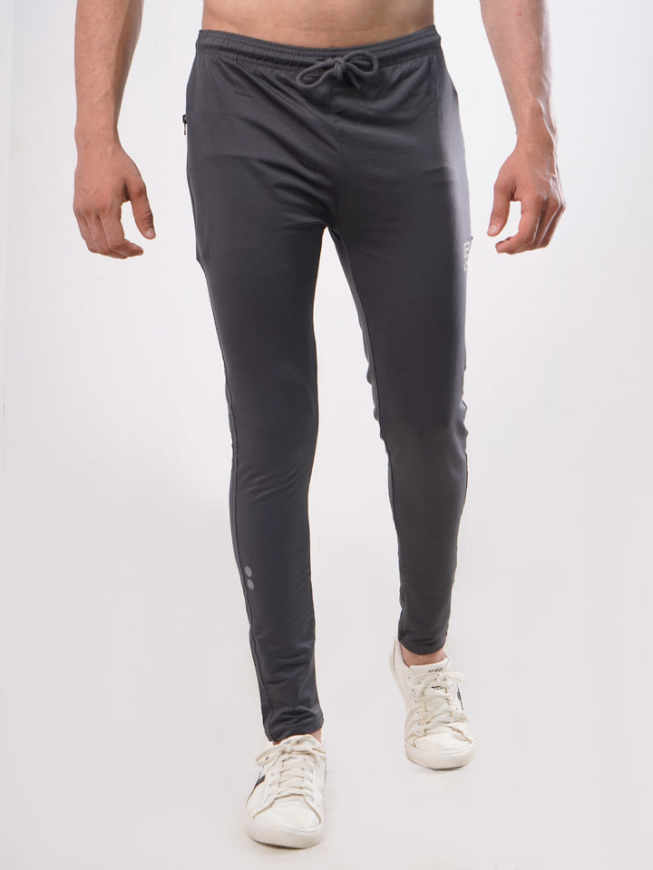 Dark Grey Plain Comfort Dri Fit Men's Lounge Pant (GFB-003)