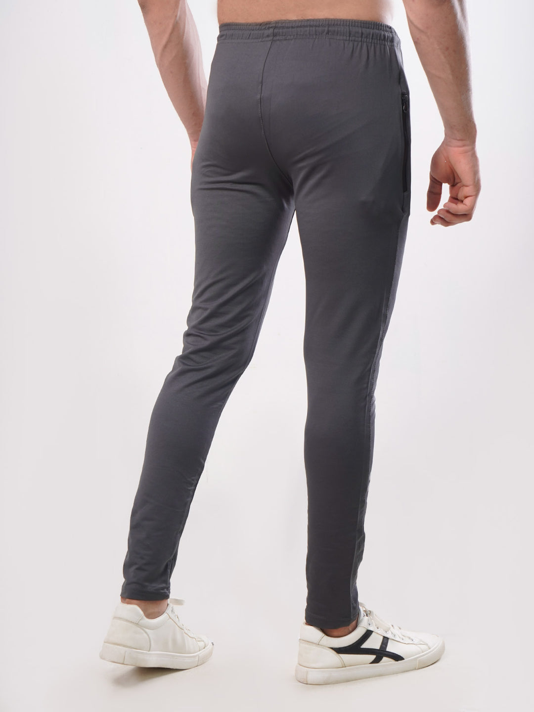 Dark Grey Plain Comfort Dri Fit Men's Lounge Pant (GFB-003)