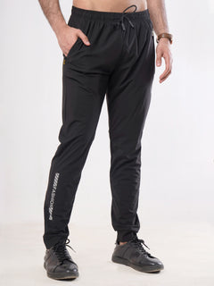 Black Plain Men's Jogger Pant (JT-60)