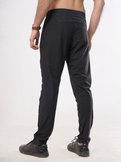 Black Plain Men's Jogger Pant (JT-60)