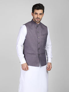 Indigo Exclusive Range Tropical Formal Waist Coat (WC-137)